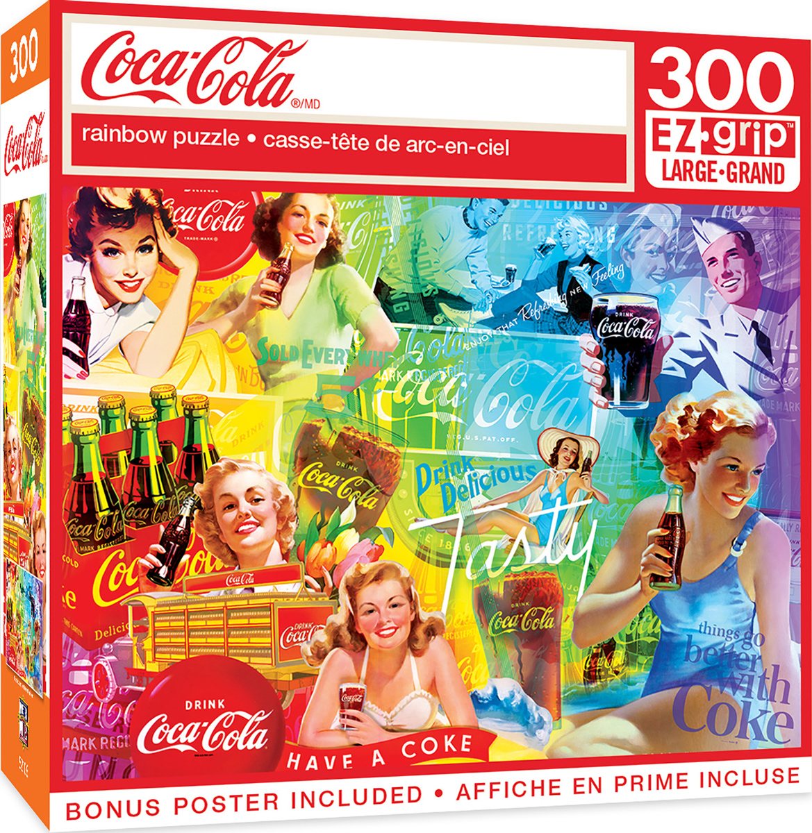Coca-Cola Rainbow EzGrip Puzzle