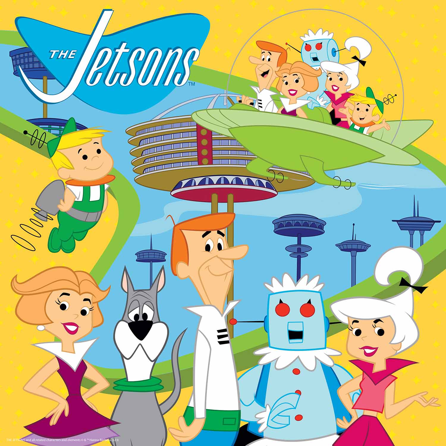 Hanna-Barbera - Jetsons , 500 Pieces, MasterPieces | Puzzle Warehouse