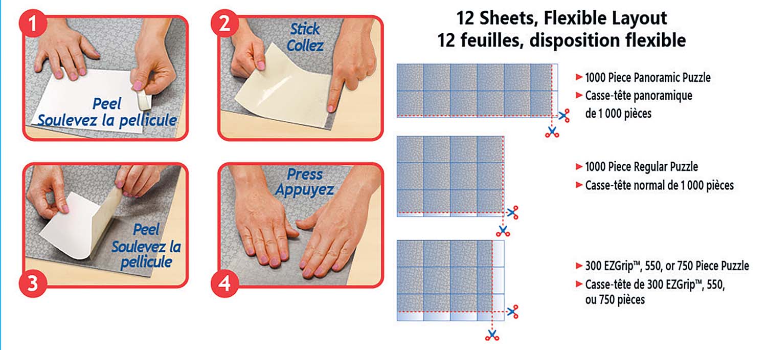 Peel & Stick Glue Sheets