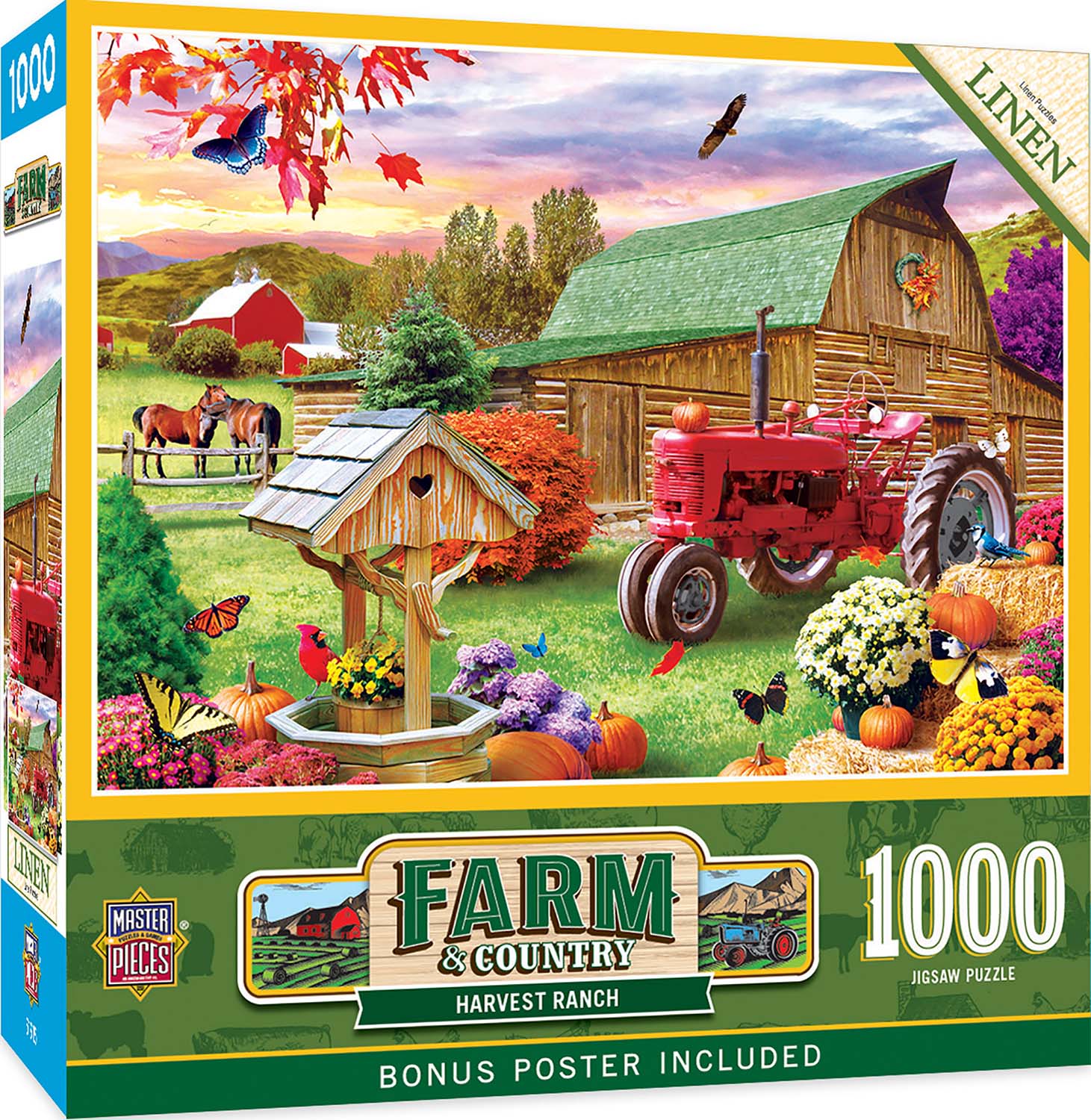 Harvest Ranch, 1000 Pieces, MasterPieces | Puzzle Warehouse