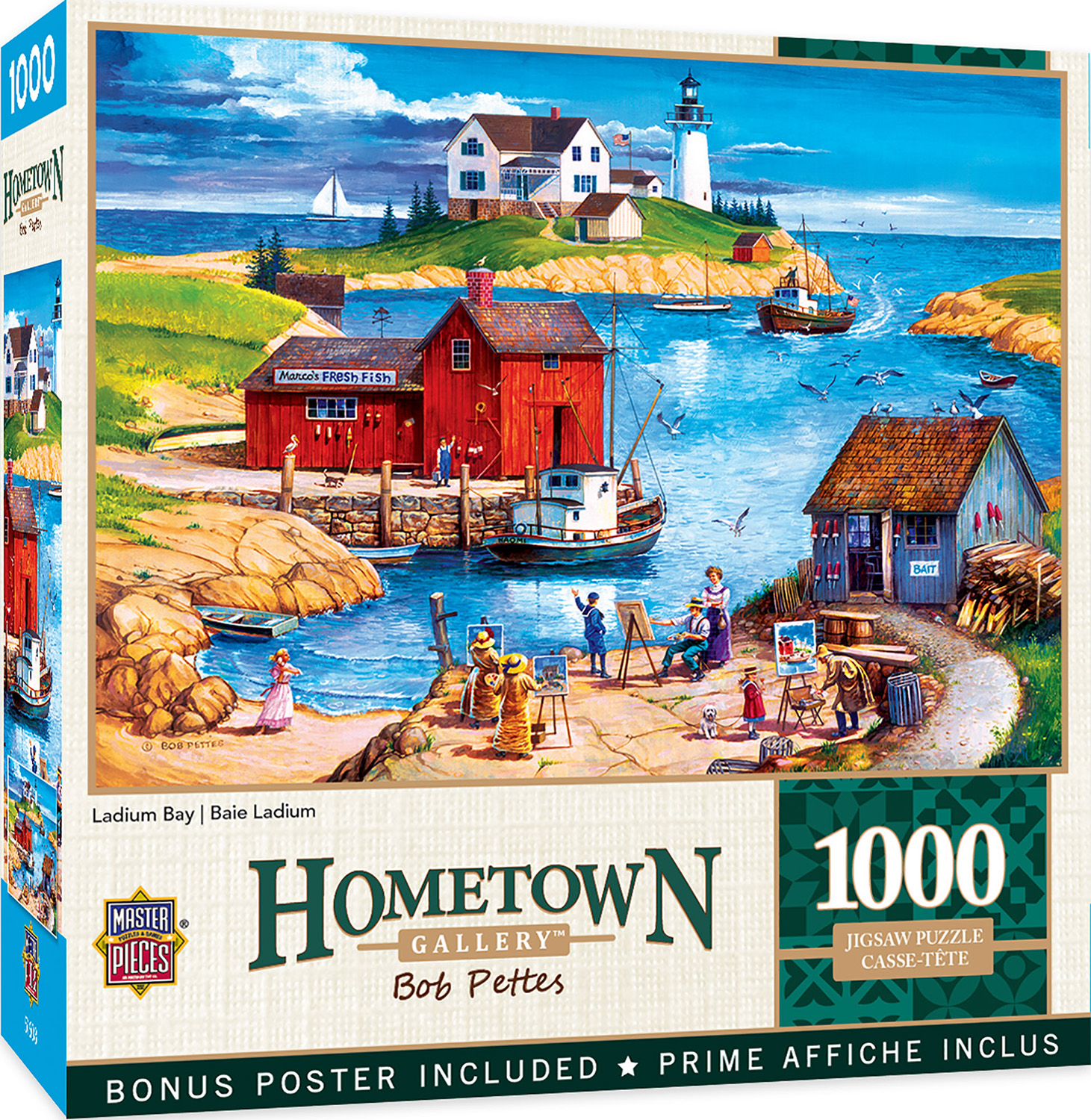 Ladium Bay, 1000 Pieces, MasterPieces | Puzzle Warehouse