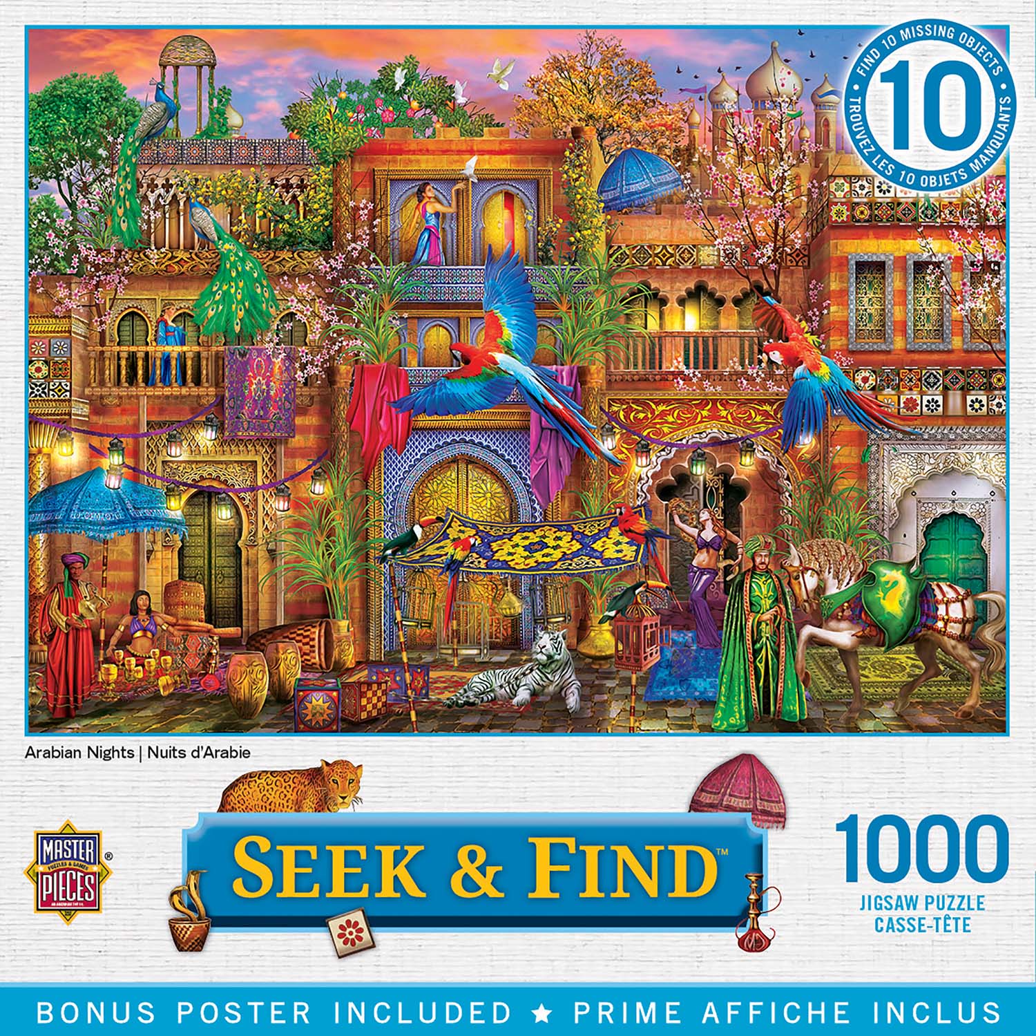 Arabian Nights 1000 Pieces MasterPieces Puzzle Warehouse