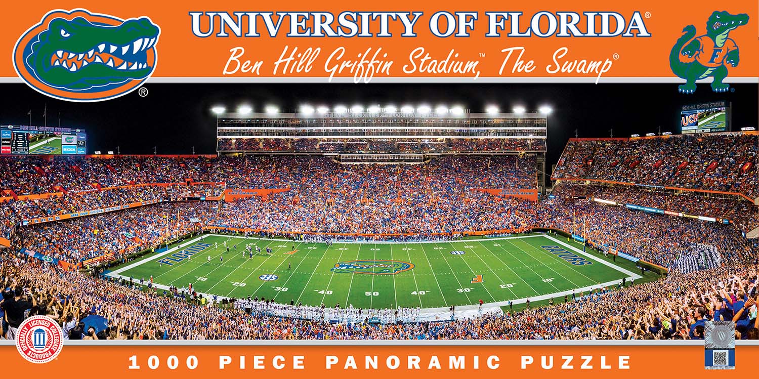 Florida Gators NCAA Stadium Panoramics Center View
