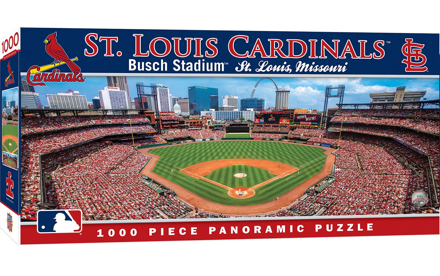 St. Louis Cardinals MLB Stadium Panoramics Center View