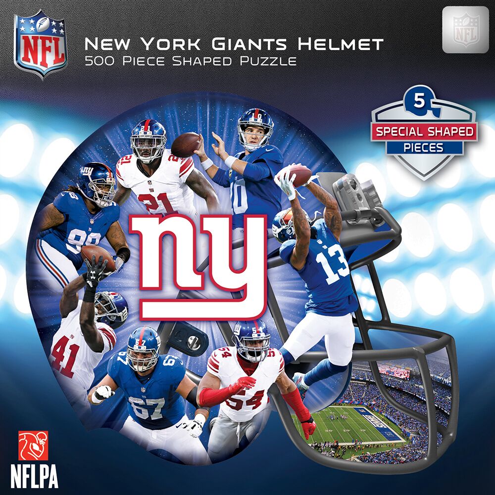 Details about   New York Giants 500 Piece Puzzle/24”x18” New Sealed 