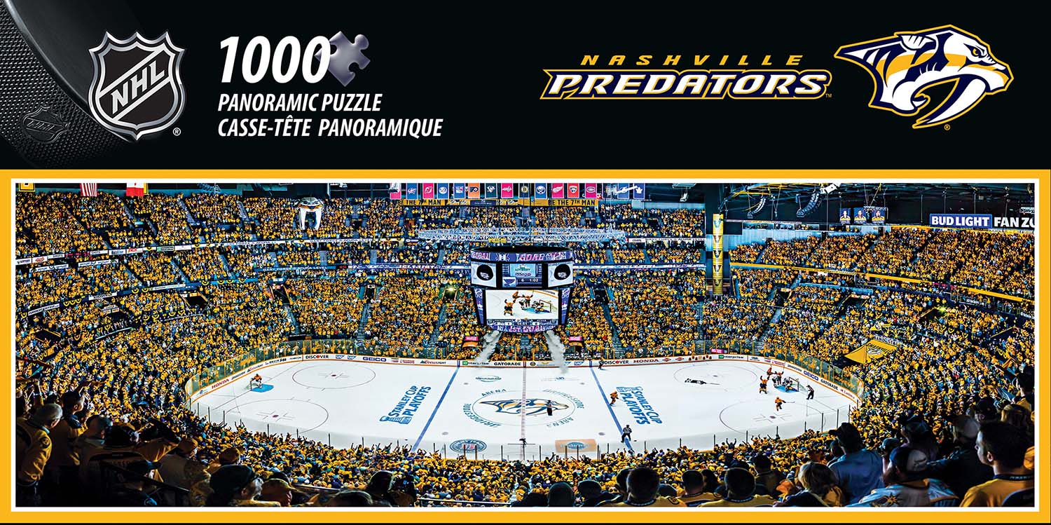 Nashville Predators NHL Stadium Panoramics Center View