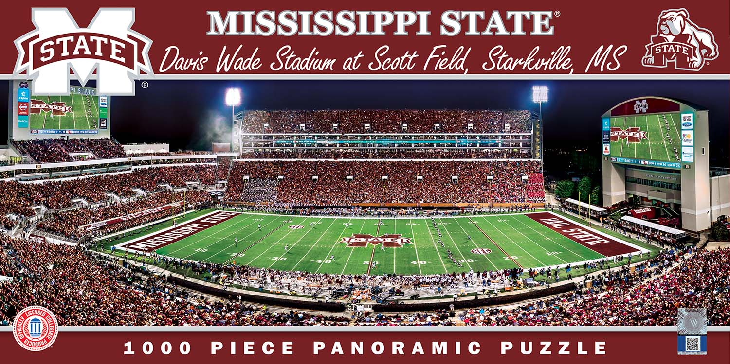 Mississippi State Bulldogs NCAA Stadium Panoramics Center View