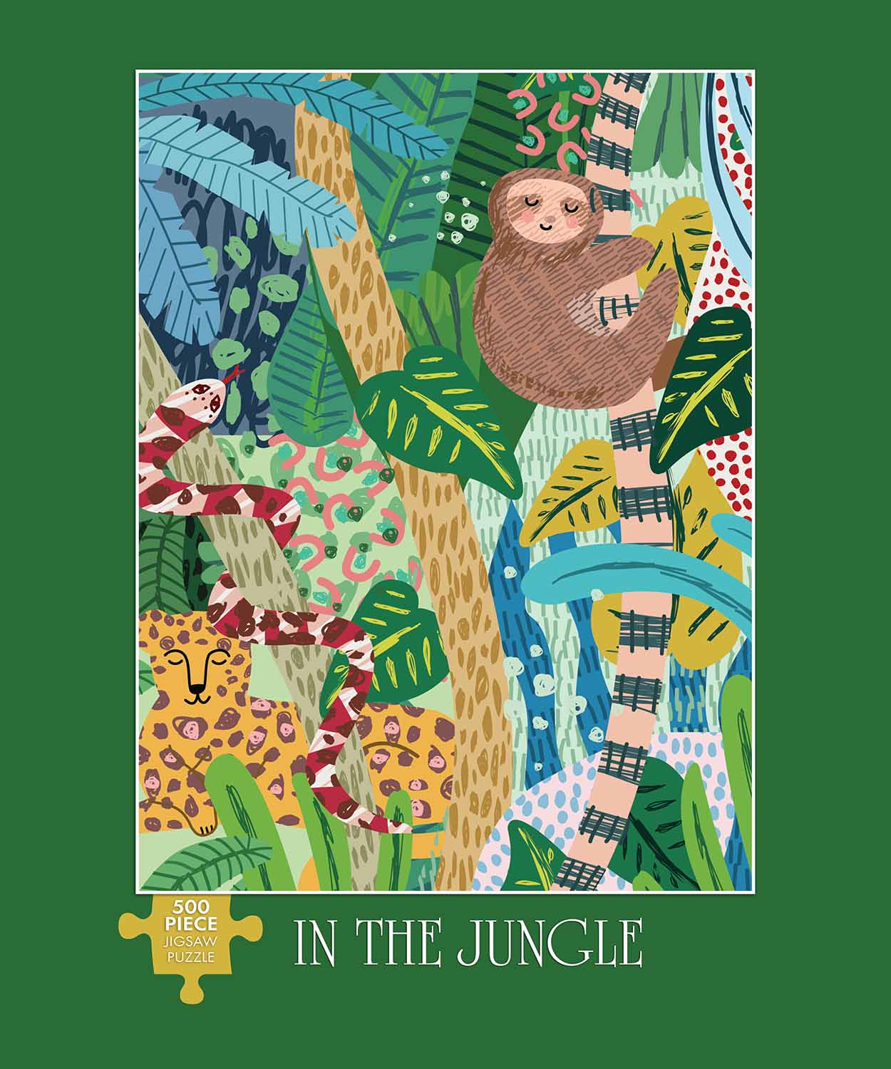 In The Jungle, 500 Pieces, Willow Creek Press | Puzzle Warehouse