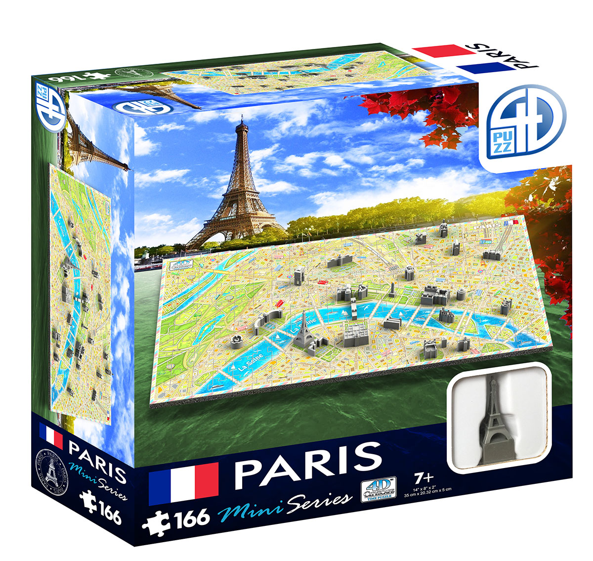 4D Mini Paris Mini Puzzle