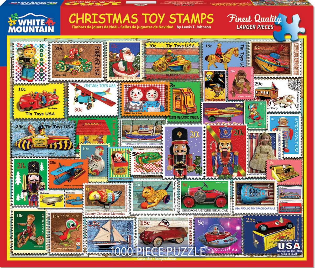 Christmas Toy Stamps