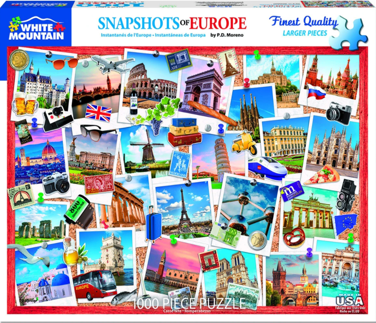 Snapshots of Europe