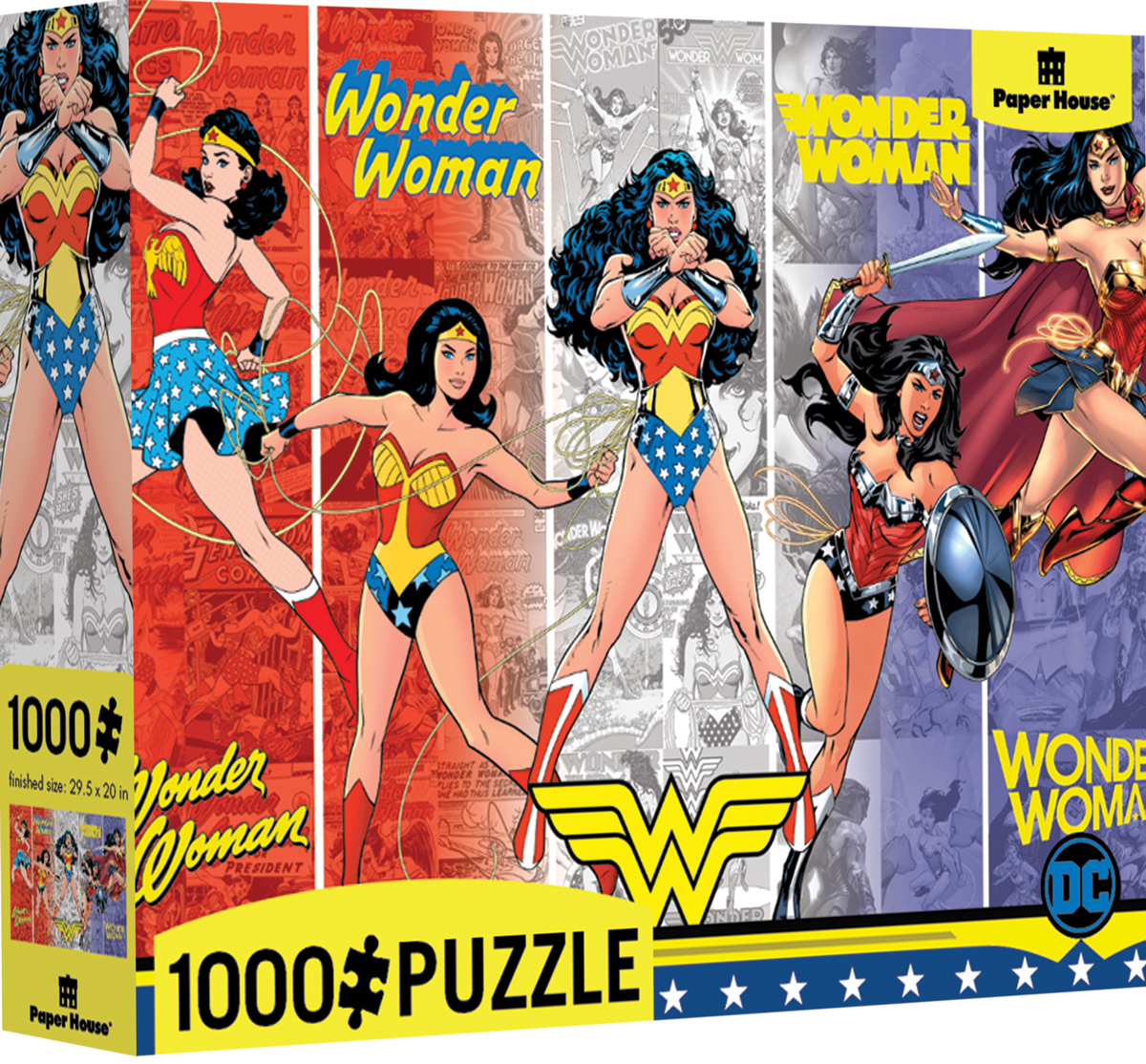 nm Wonder Woman Timeline 1000 piece jigsaw puzzle 690mm x 510mm