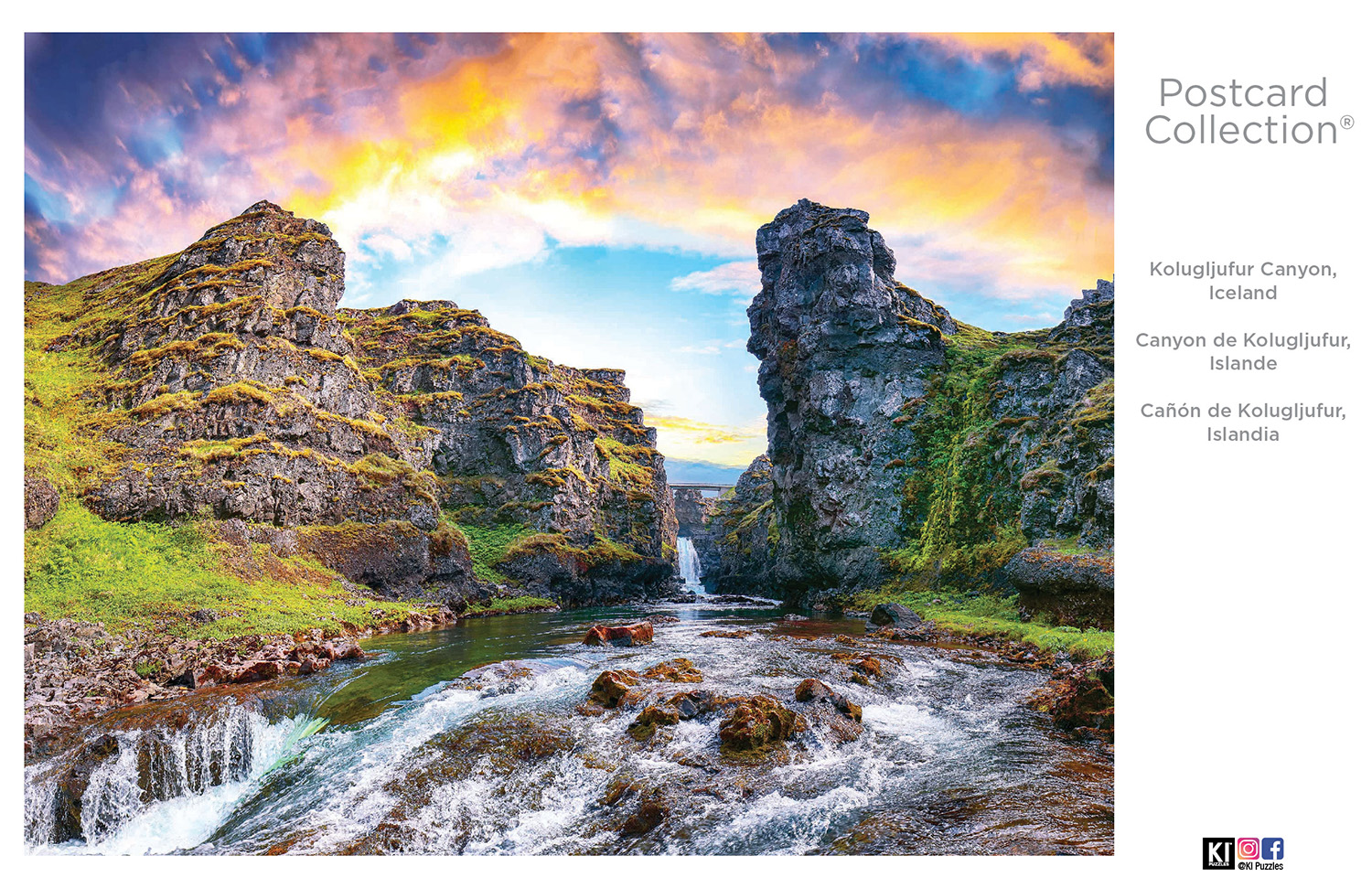 Kolugljufur Canyon, Iceland