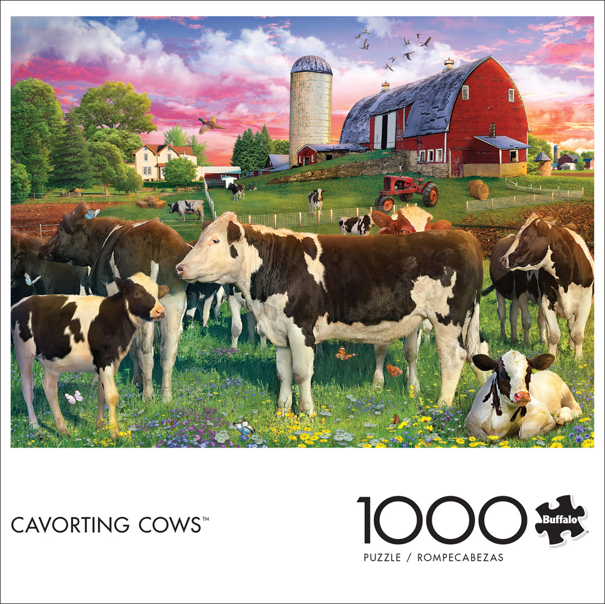 Cavorting Cows