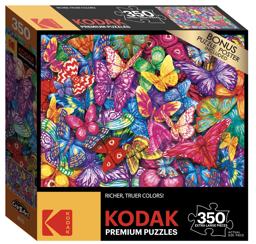 Kodak 350 - Colorful Butterflies by Sean Harrison