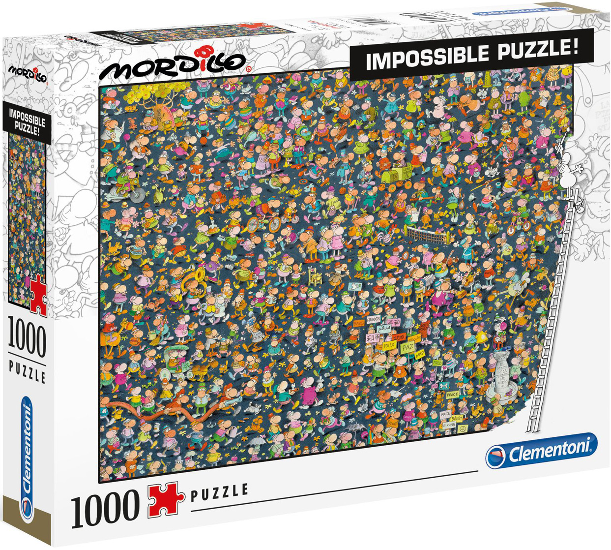 clementoni impossible puzzle toy story