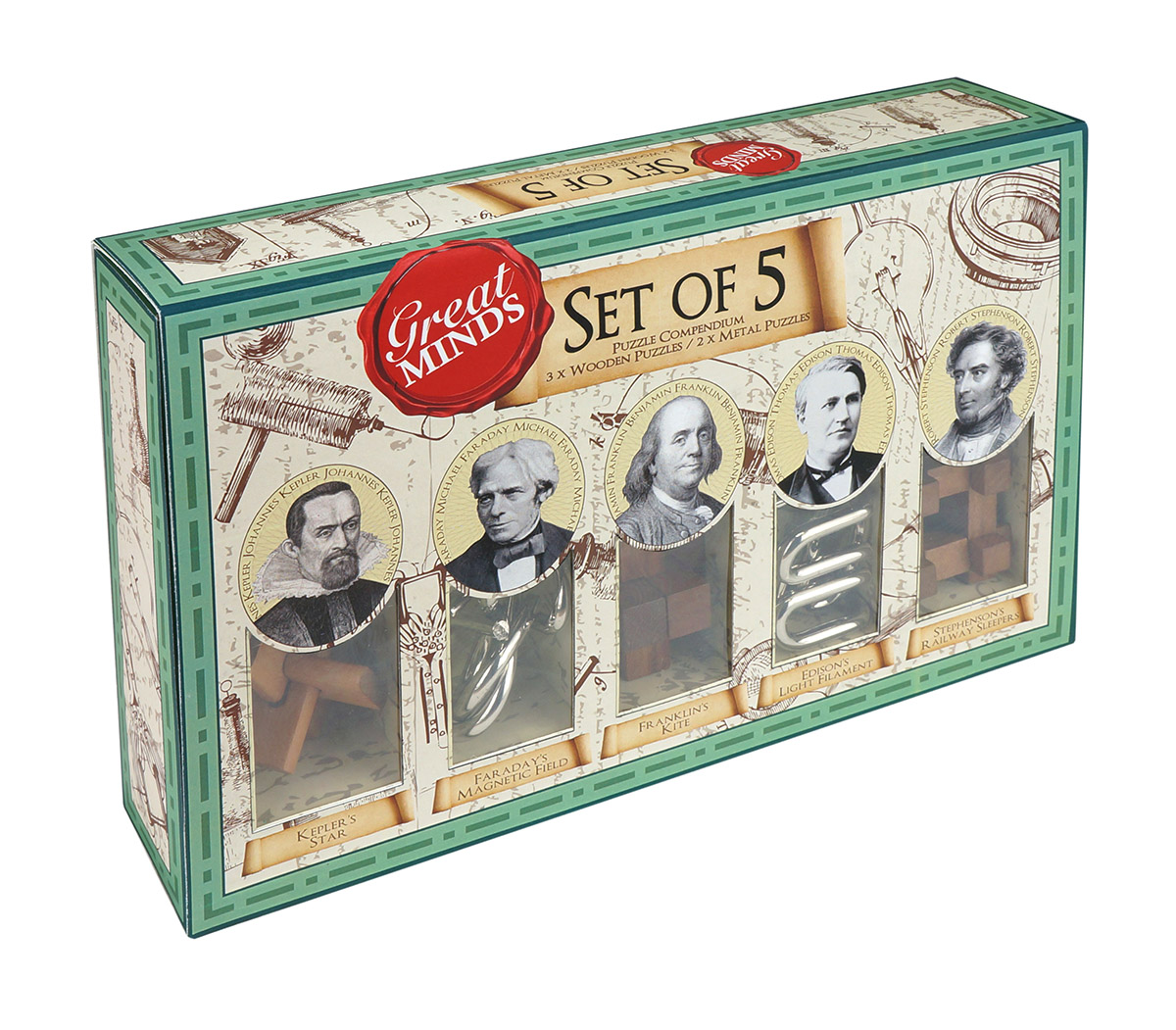 Great Minds Set of 5