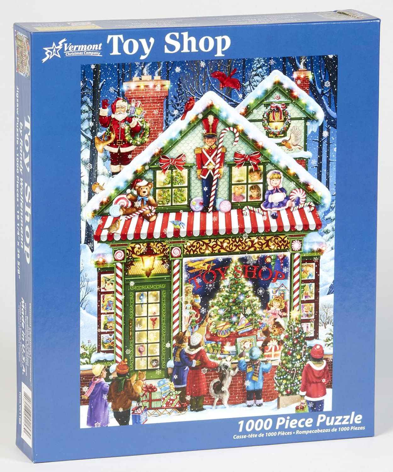 Toy Shop, 1000 Pieces, Vermont Christmas Company | Puzzle Warehouse