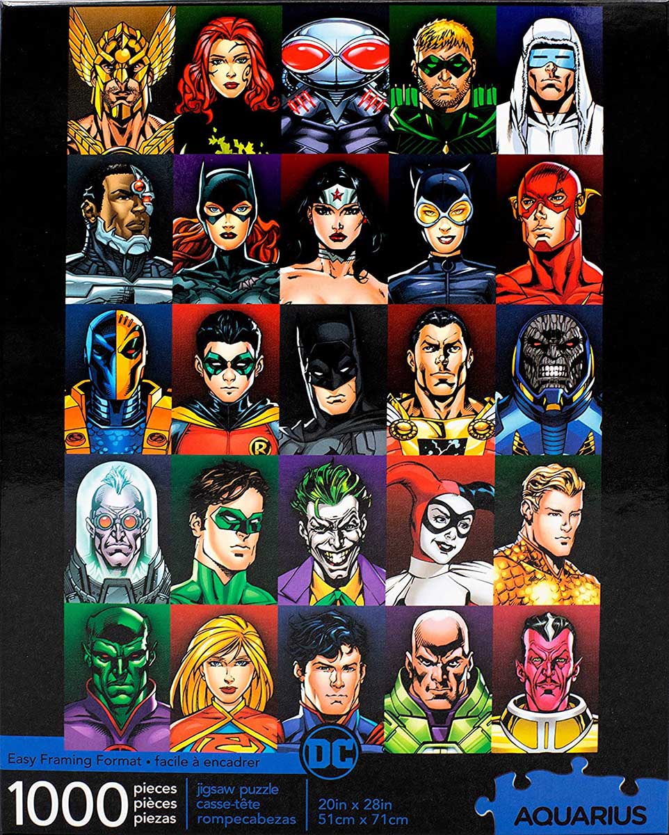 DC Comics Faces