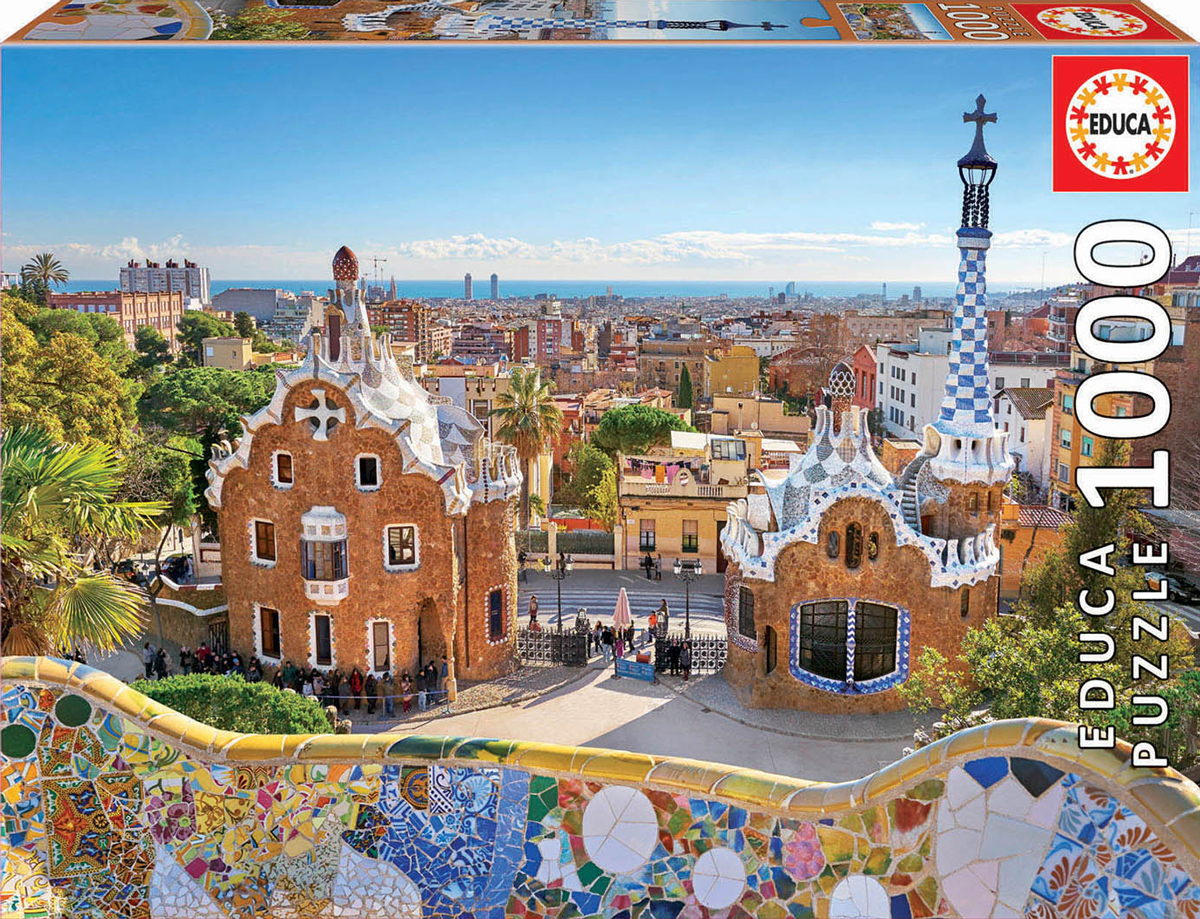 Barcelona View From Park Guell