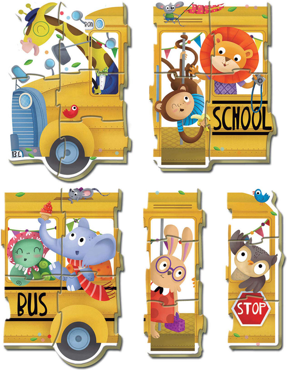 Animal School Bus