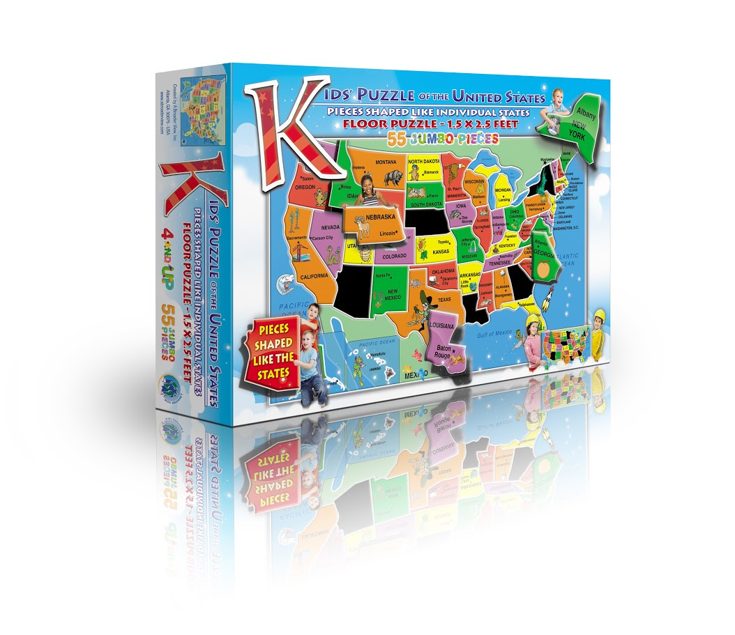 Kids' Puzzle of the USA