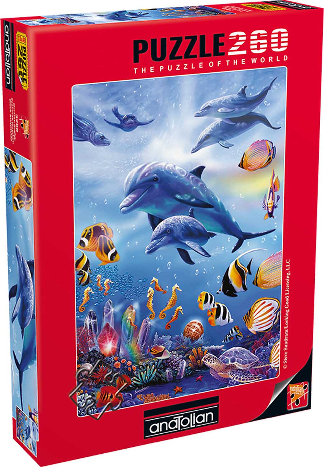 Seahorse Kingdom, 260 Pieces, Anatolian | Puzzle Warehouse