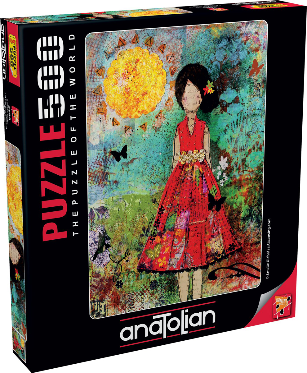 LET THE SUN SHINE İN Anatolian Jigsaws 500 Pieces Puzzles for adults 