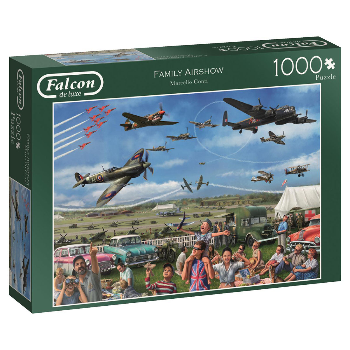 Family Airshow, 1000 Pieces, Falcon | Puzzle Warehouse