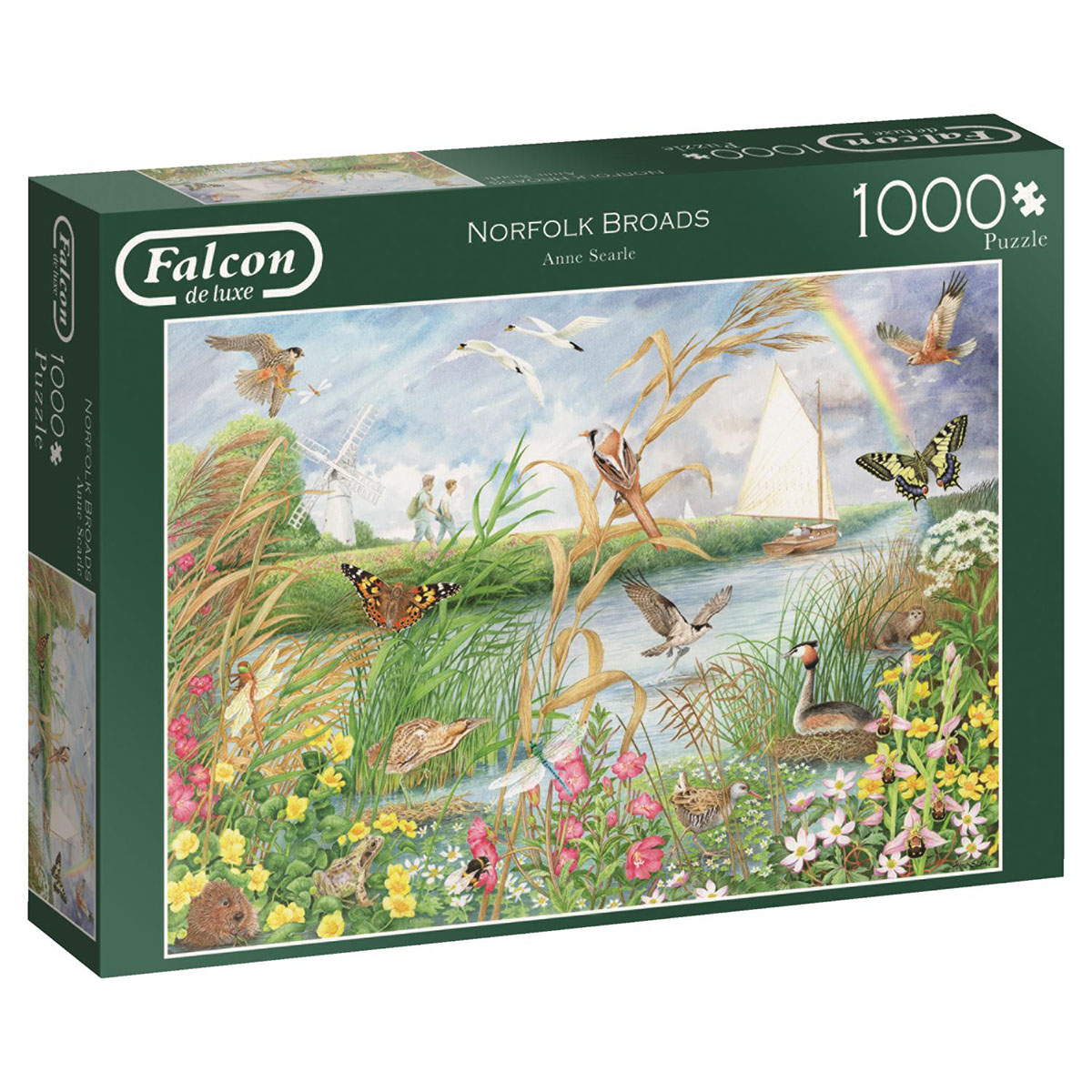 Norfold Broads, 1000 Pieces, Falcon | Puzzle Warehouse