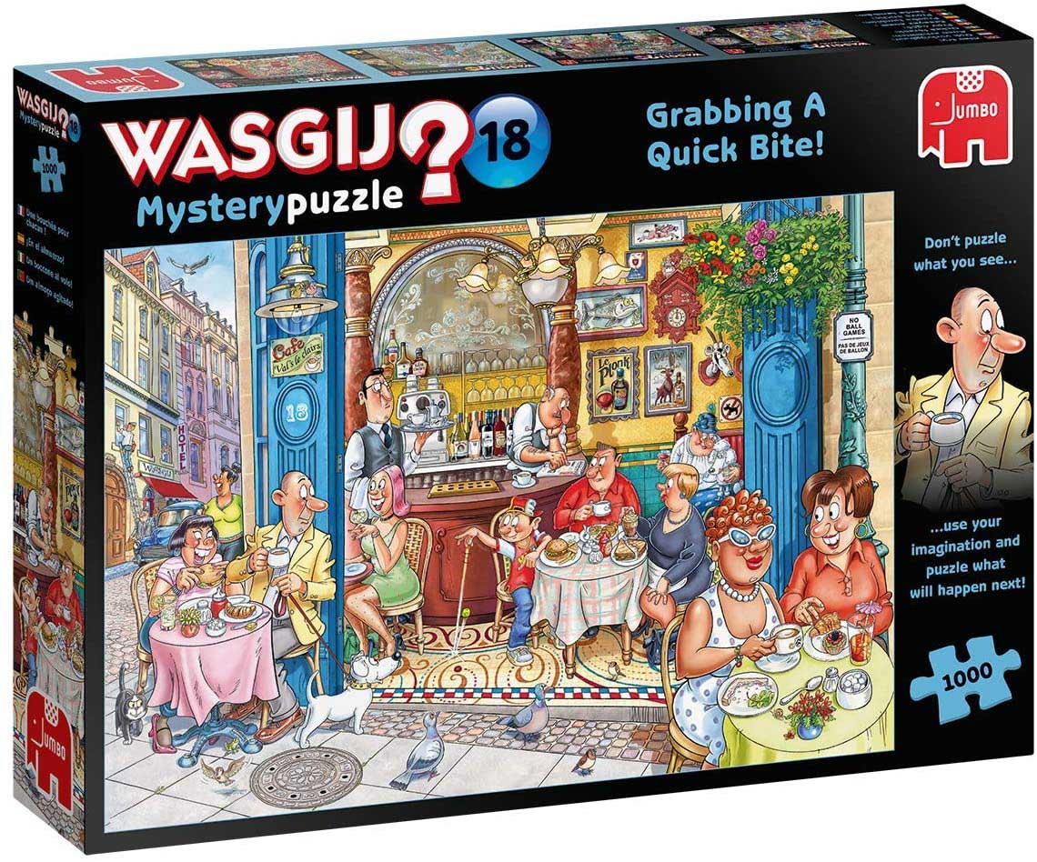 Wasgij Mystery 18: Grabbing a Quick Bite