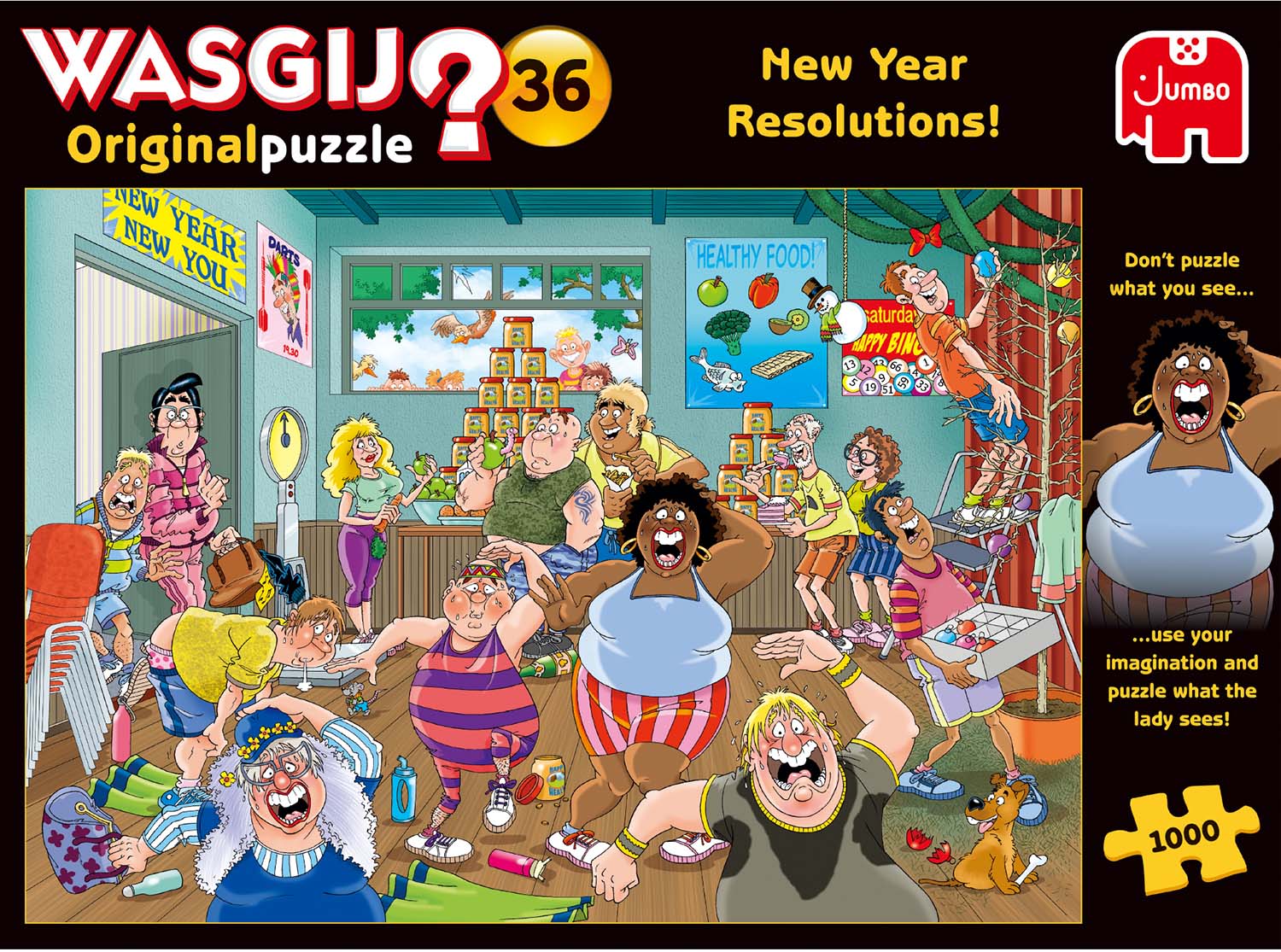 Wasgij Original 36: New Year Resolutions!