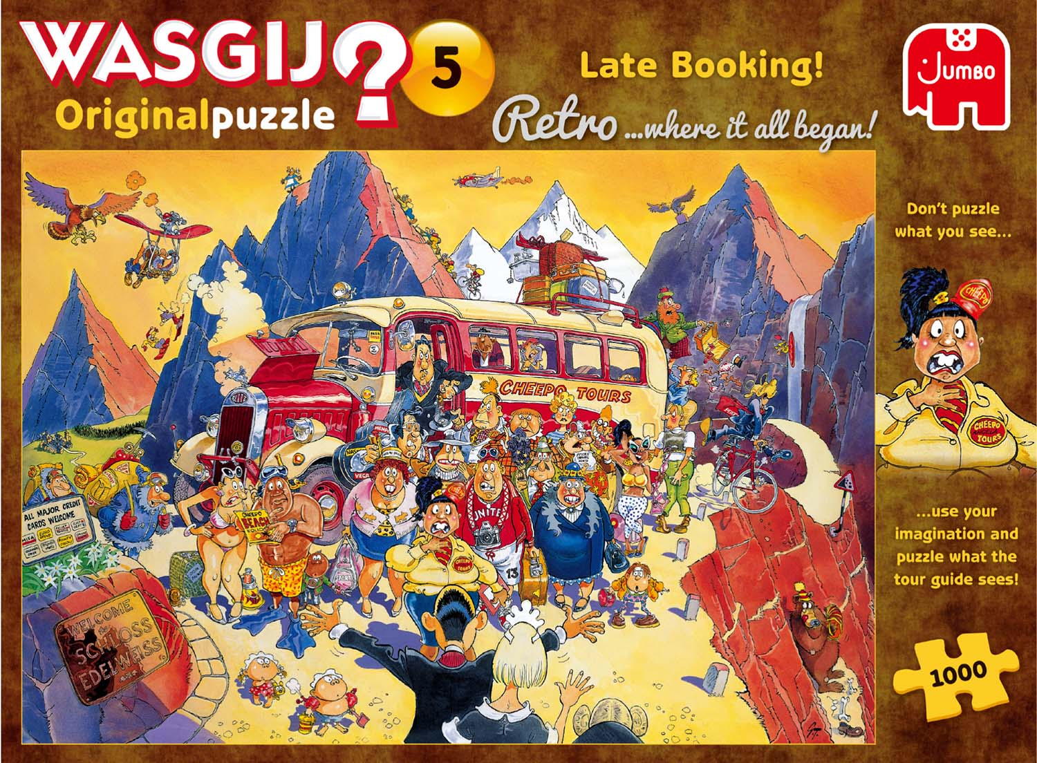 Wasgij Retro Original 5: Late Booking