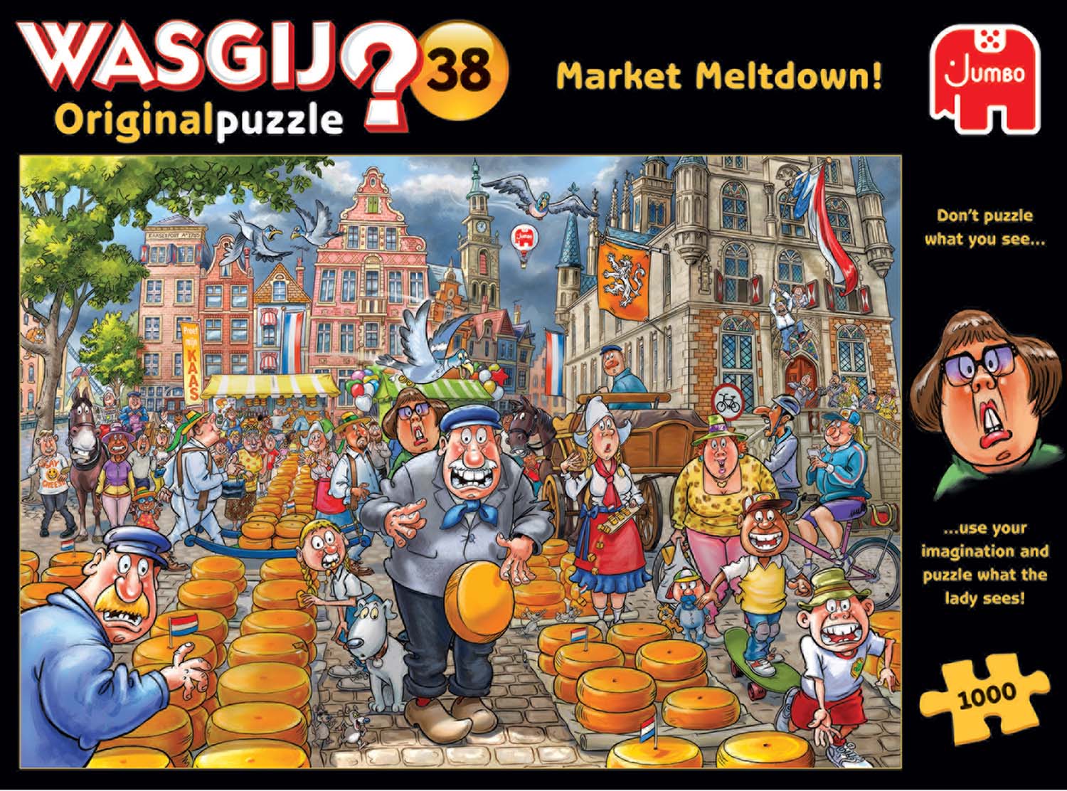 Wasgij Original 38: Market Meltdown!