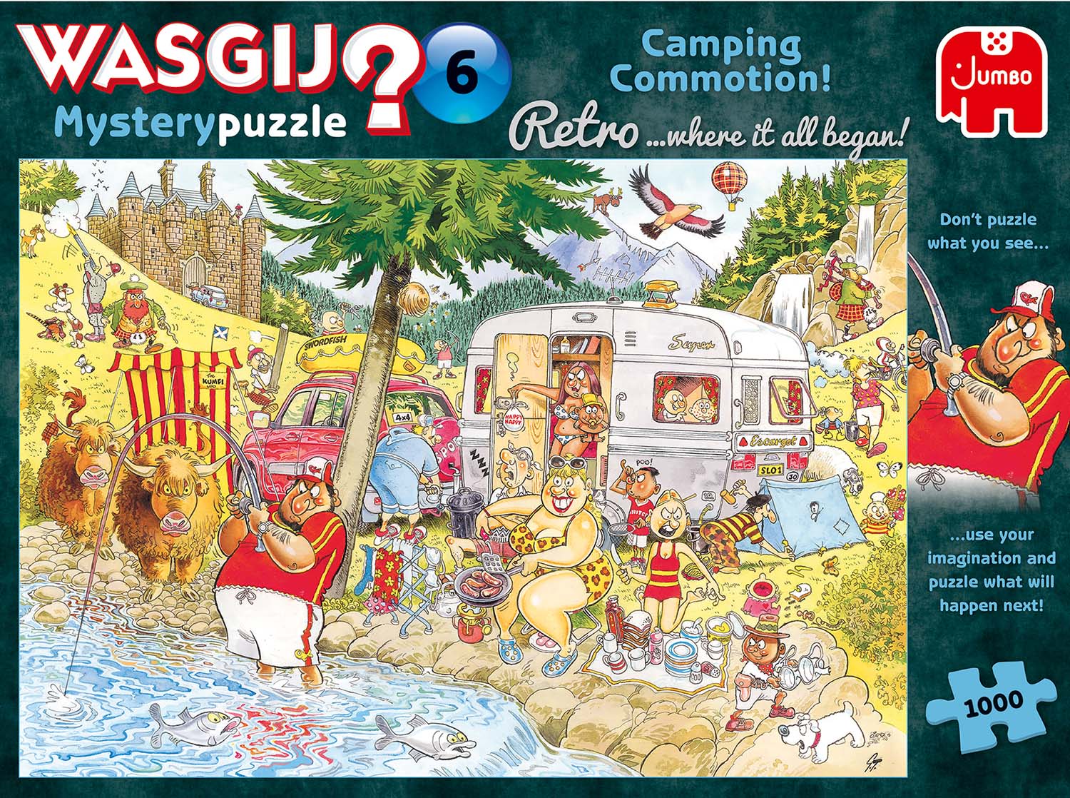 Wasgij Retro Mystery 6: Camping Commotion!