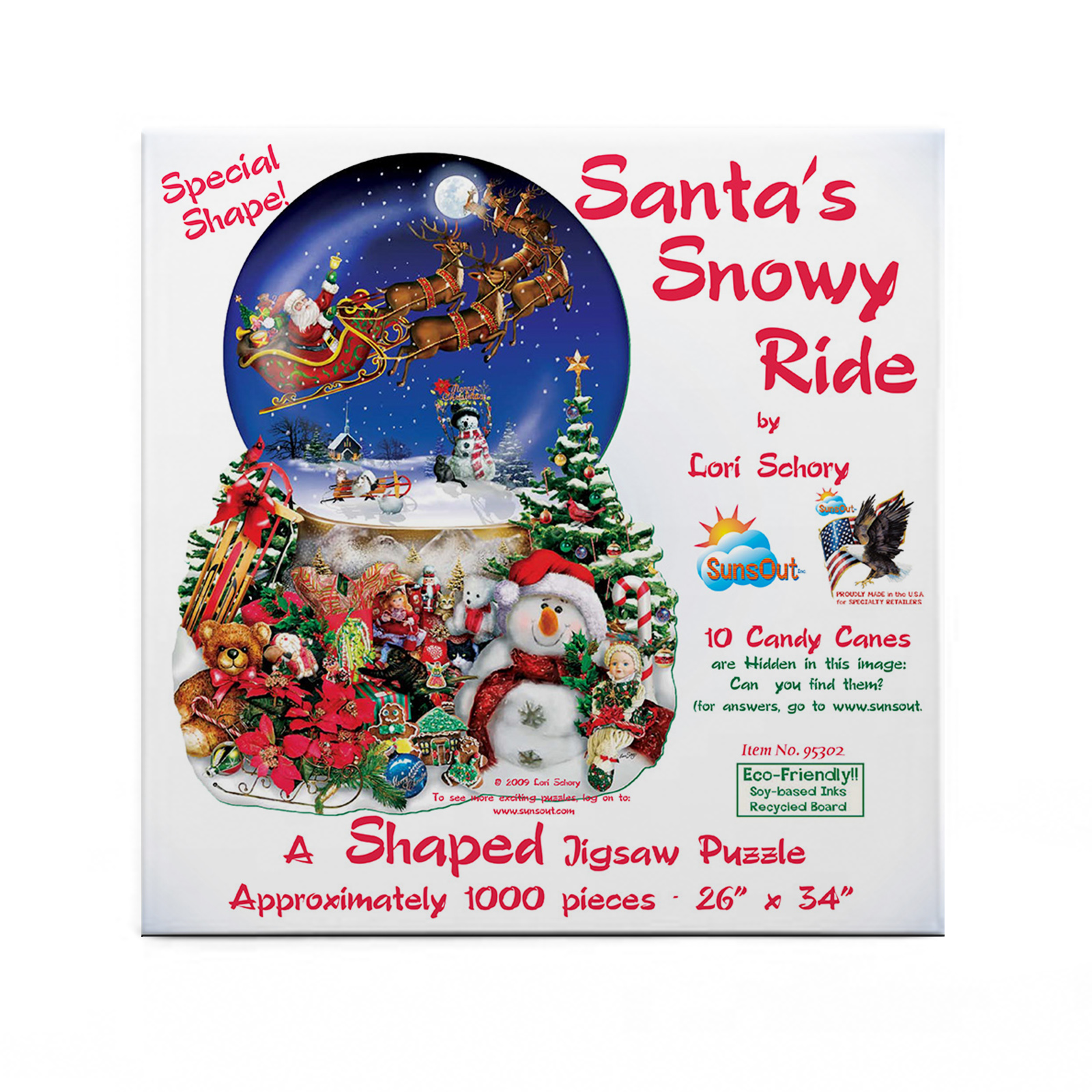 Santa's Snowy Ride