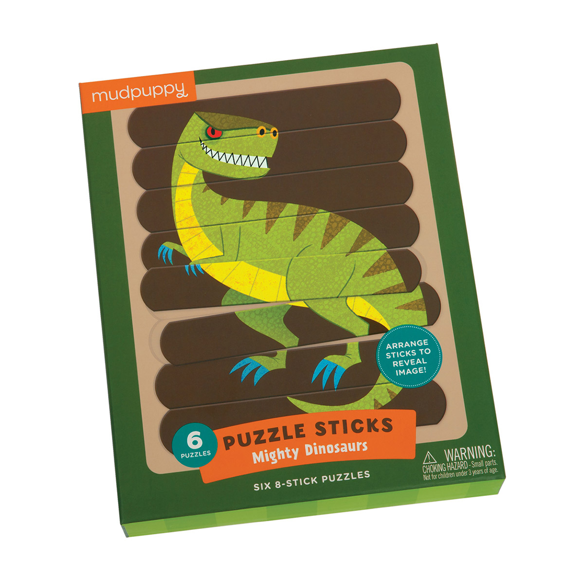 Mighty Dinosaurs Puzzle Sticks