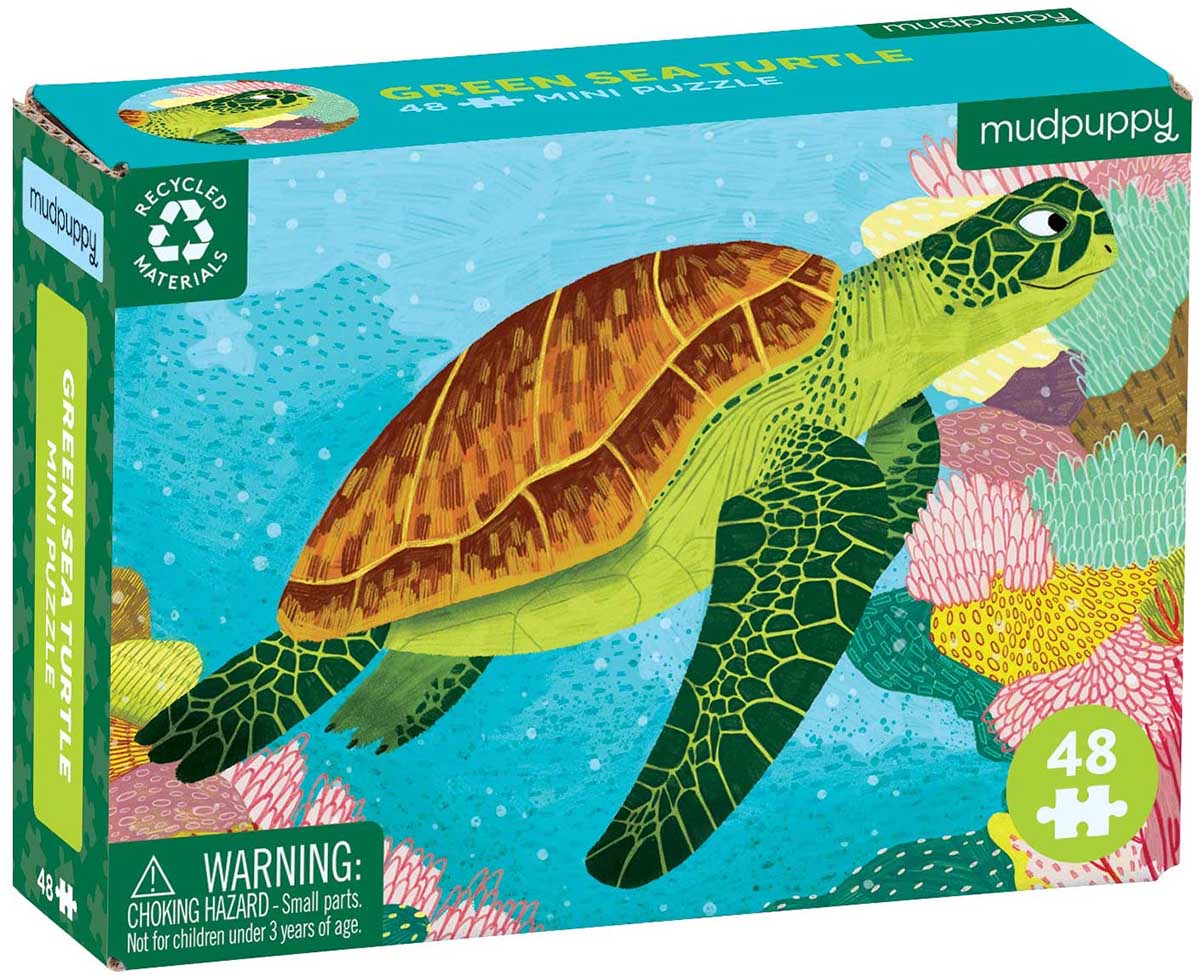 Green Sea Turtle Mini Puzzle