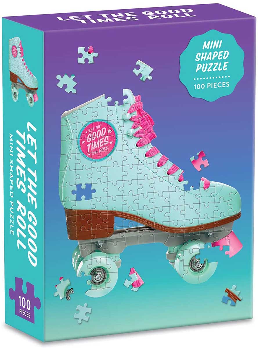 Let The Good Times Roll Roller Skate Mini Puzzle