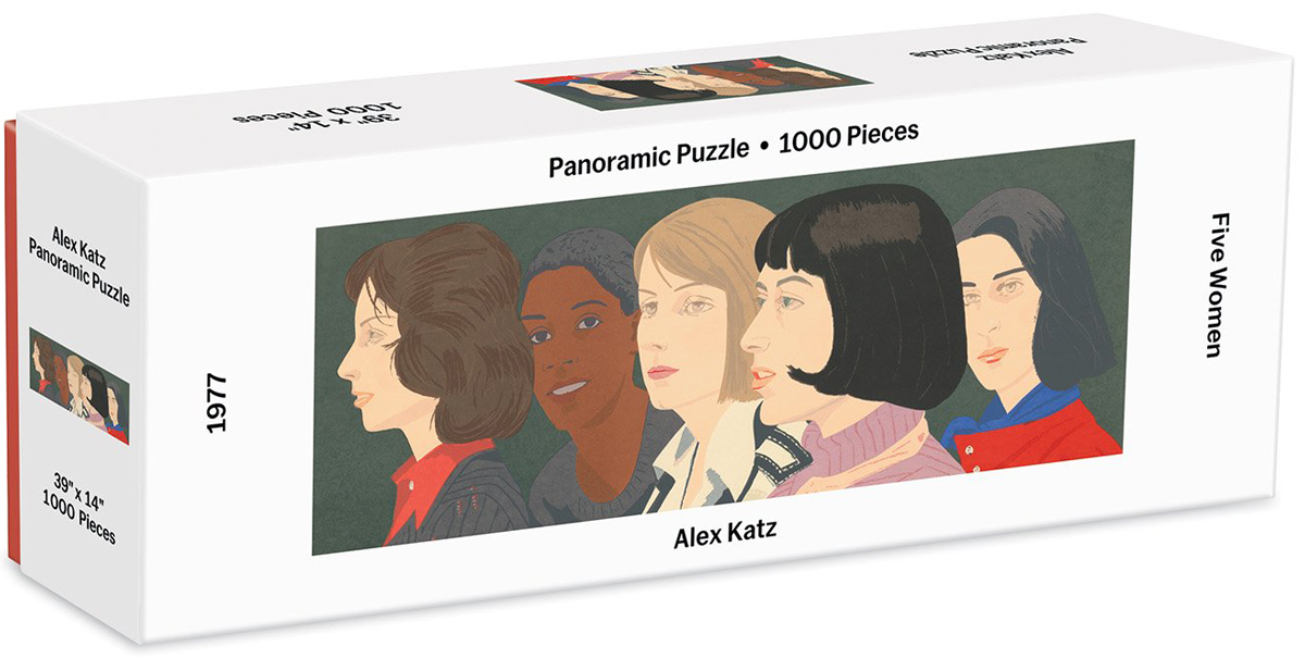MoMA Alex Katz Five Women Panoramic Puzzle