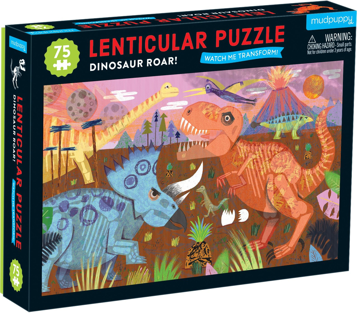Dinosaur Roar Lenticular Puzzle
