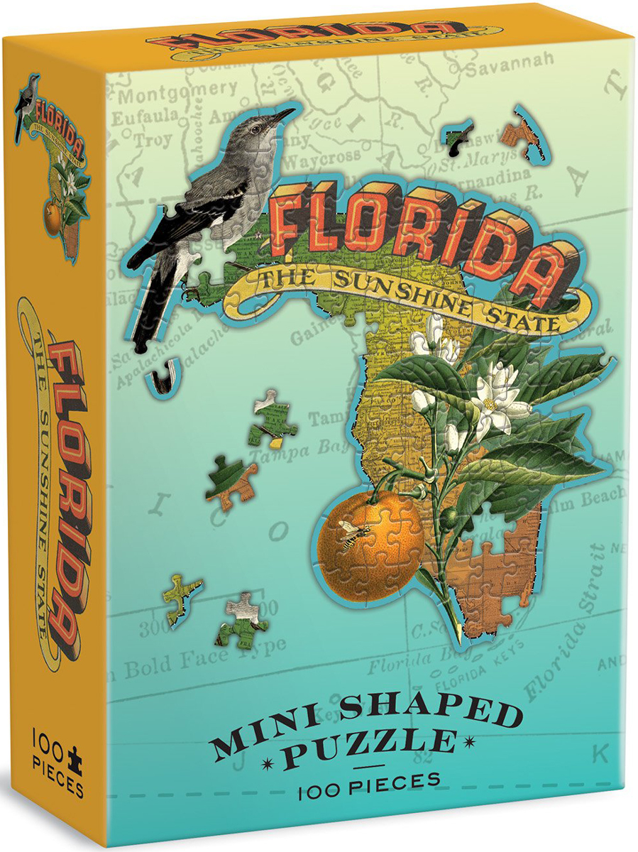 Florida Mini Shaped Puzzle