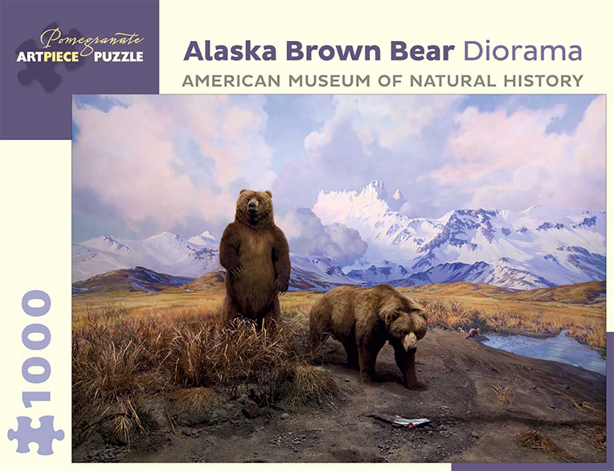 Alaska Brown Bear Diorama