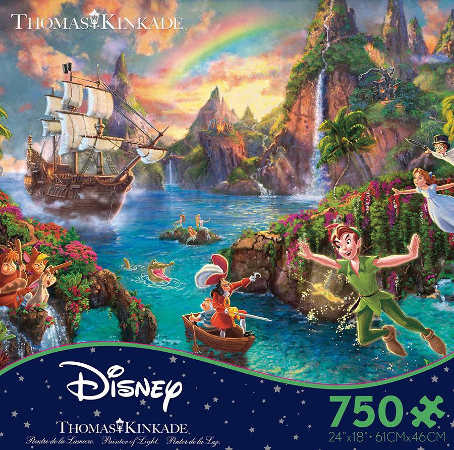 Thomas Kinkade Disney - Peter Pan's Neverland