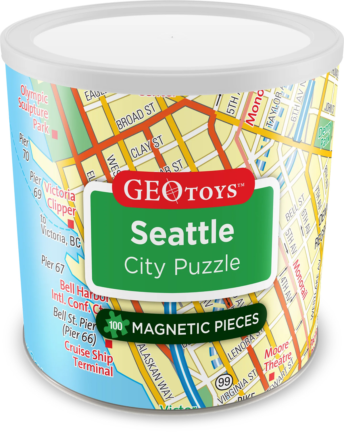Seattle - Magnetic Puzzle