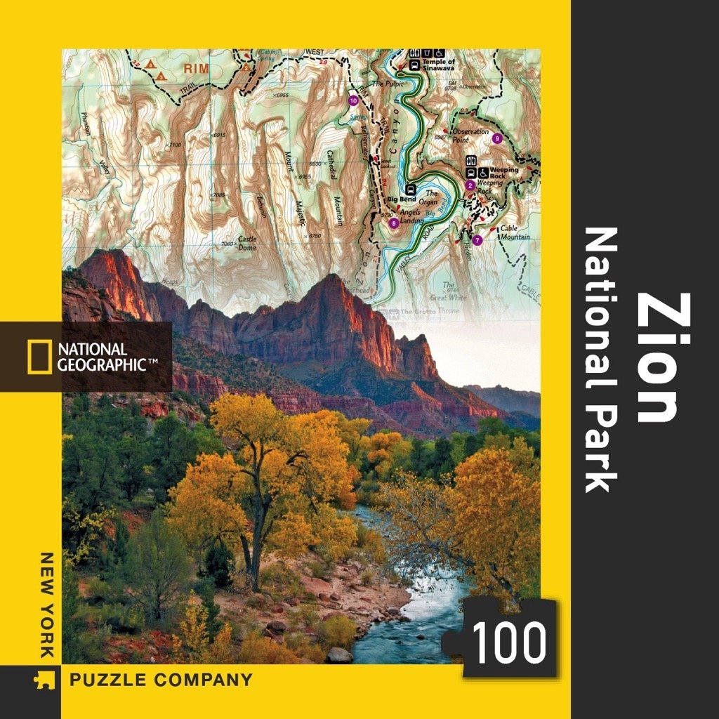 Zion National Park Mini Puzzle