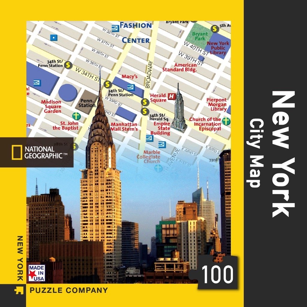New York City Map (Mini)