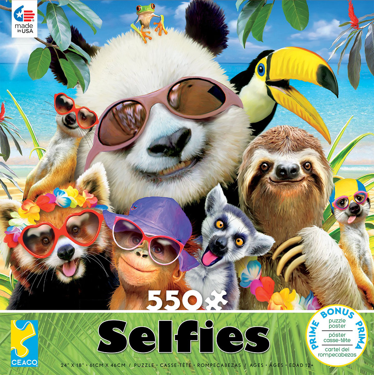 Beach Party Panda (Selfies) - Scratch and Dent