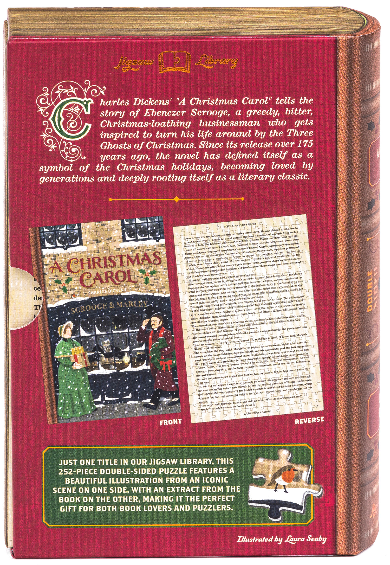 A Christmas Carol Double Sided Puzzle