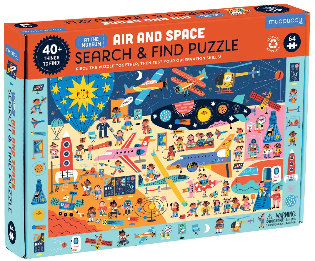 Air and Space Museum Search & Find Puzzle